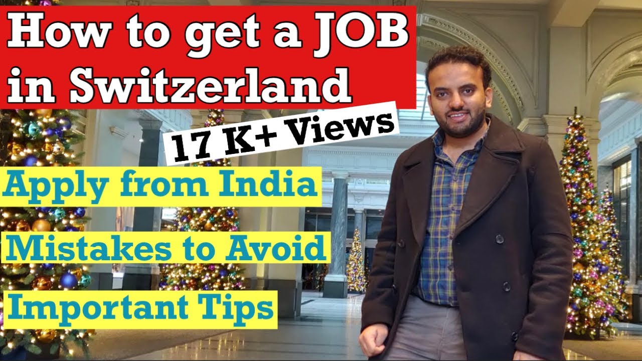 How To Find Jobs In Switzerland | Jobs In Europe | Living In ...