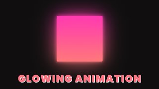 CSS Glowing Animation Effect | CSS Glowing Gradient Border Effects | #DeveloperHub | CSS