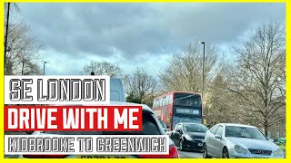 SE LONDON DRIVE WITH ME || KIDBROOKE TO GREENWICH VIA THE A2