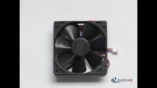 WFB1212M-F00   12V 0.33A 12CM 12025 3wires Fan