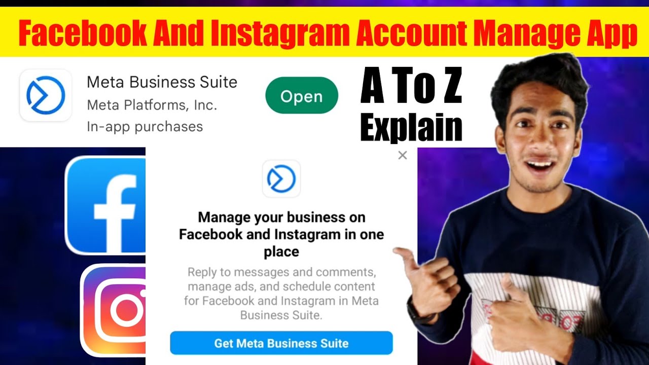 Meta Business Suite App A To Z Explain | How To Use Meta Business Suite ...