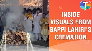 Bappi Lahiri last rites: Inside visuals from the Disco King's cremation