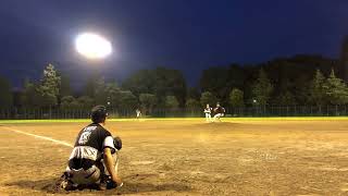 40代 中年おじさんのピッチング 横画面でお楽しみください⚾️