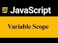 JavaScript Variable Scope EXPLAINED | #javascript | #codewithvalle