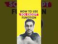 SQL EXCEPT Function Explained with Examples | SQL Tutorial #sqltutorial
