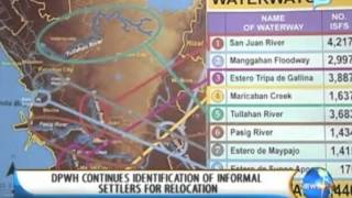 NewsLife: DPWH continues identification of informal settlers for relocation