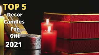 TOP 5: Best Scented Candles Gifts for Women 2021 | Christmas Candles Gifts