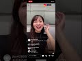 【山本里菜】インスタライブ