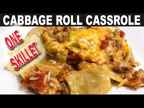 Cabbage roll casserole