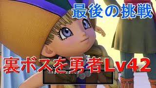 ドラクエ11　現状最低レベルで裏ボス討伐！最後の挑戦やってみた結果。。