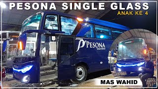 REVIEW ARMADA BUS TERBARU MAS WAHID || Pesona 004