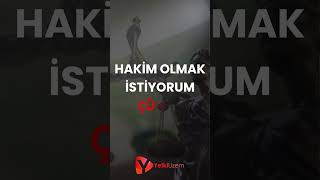 Peki senin hakim olma sebebin nedir? #hakim #hakimlik #avukatlık