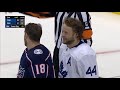 cam atkinson and alexander kerfoot scrum play in round game 4 aug. 7 2020