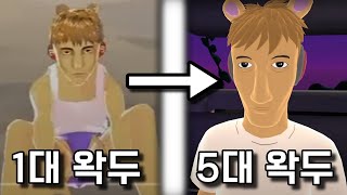 VRC 왁두 아바타 5대 변천사