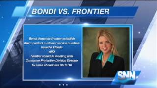 SNN: Bondi Demands Action From Frontier Communications