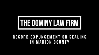 Criminal Record Expungement and Sealing in Marion County, Ohio