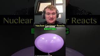 This Balloon Shook the Entire Room - Nuclear Engineer Reacts to NileRed