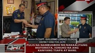 QRT: Panayam kay P/CSupt. Guillermo Lorenzo Eleazar, QCPD District Director