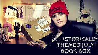 PORTABLE MAGIC BOOKS UNBOXING// a medieval themed book subscription for july