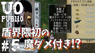 【UO pub110】#5 魔ダメ盾(フックの盾)がついに入荷！ロマンを求めて買っちゃうよ♪