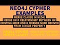 NEO4J|NEO4J TUTORIAL|Neo4j Python|Neo4j Graph Database|MERGE Reationship from existing node|PART:55