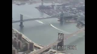 World Trade Center September 10th, 2001 (1 Day Before) | New York City | Rare Pre-9/11 Archive Video