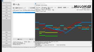 ロマンシングシューティングの傑作ドラゴンスピリットより4面BGMをmucom88winに演奏させてみた。
