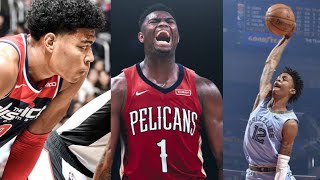 【NBA】2020年のルーキー達の化け物すぎるプレー集【八村塁】【ザイオン】【モラント】