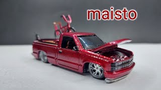 Custom Maisto 1993 Chevrolet 454 SS Truck. Maisto