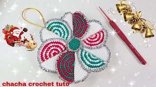 Tuto décoration de Noël au crochet #crochet #tutocrochet #noel #decoration #christmas