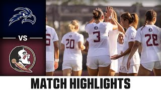 North Florida vs. Florida State Match Highlights | 2024 ACC Women's Soccer