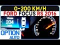 ★ 0-200 km/h • NEW Ford Focus RS (Option Auto)