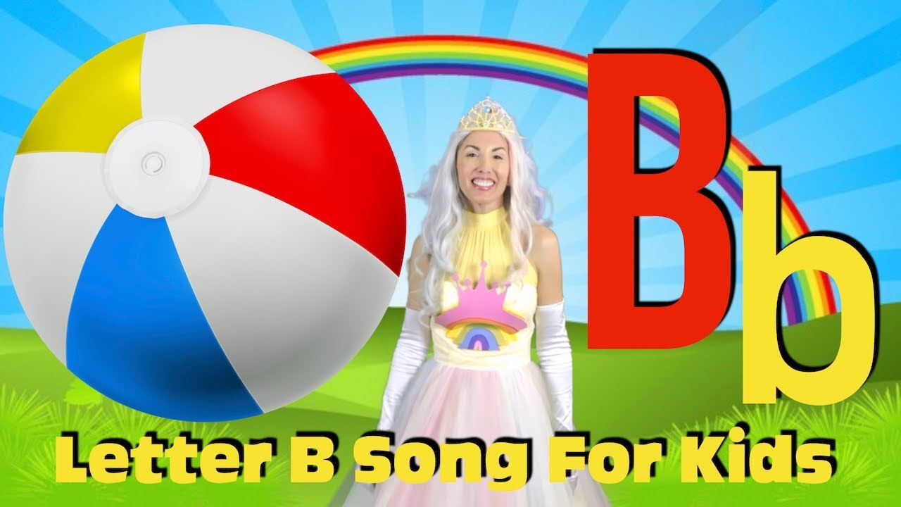 Letter B Song | The Letter B Sound | Learn Phonics | Alphabet Songs For ...