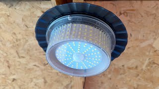Solar Shed Light Outdoor Indoor, Motion Sensor, 244 LEDs