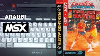 Fernando Martin Basket Master Executive Version (Dinamic, 1987) MSX [131] Walkthrough