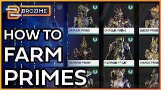 Prime Item Farming \u0026 Pre-Farming | Warframe Guide