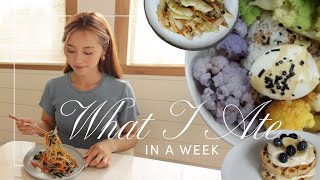 What I Eat In A Week (healthy homemade meals)