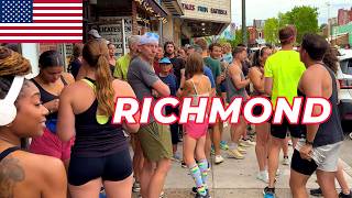 The Most Unique Neighborhood in America - Carytown Richmond Virginia 4K