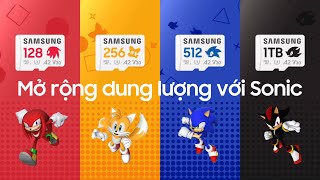 Cùng Sonic bức phá tốc độ - Nâng tầm thiết bị của bạn | Samsung