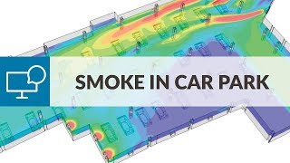 Ventilation System Design Study for Smoke Management with CFD