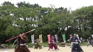 2019.9.1　全員演武　名古屋おもてなし武将隊