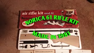 Norica 61 rifle kit made in 1981