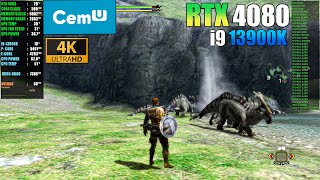 Monster Hunter 3 Ultimate PC Gameplay - ( CEMU 4K 60FPS ) + Configuration | Wii U Emulator (2024)