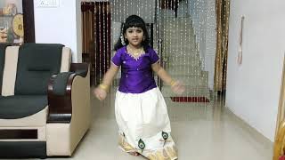 Onam dance | Thiruvavani ravu | kids dance