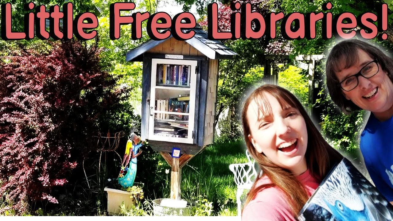 First Time Going Little Free Library Hunting Youtube