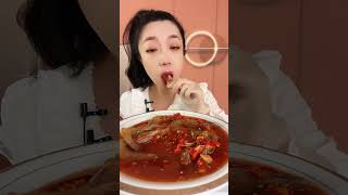 Thai shrimp without skin 😋😋😋#asmr #mukbang #eating #delicious #seafood