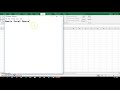 Basic Excel Macro: Hello World (part1)