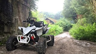 Welcome To Rainy England - Road Legal Yamaha Yfz450R Quad Bike