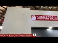 durmapress 160ton 3200mm hydraulic cnc press brake with laser protection for worker s safety