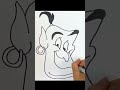 8yo autistic savant draws genie aladdin shorts